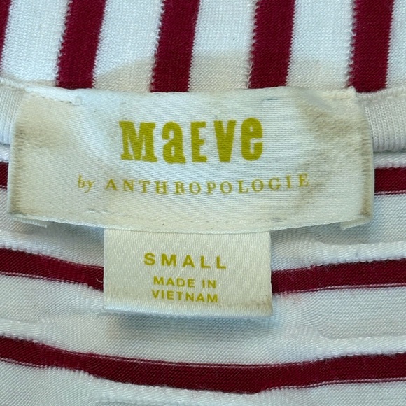 Anthropologie Maeve Paladino Textured Wrap Dress Size Small - Picture 6 of 16